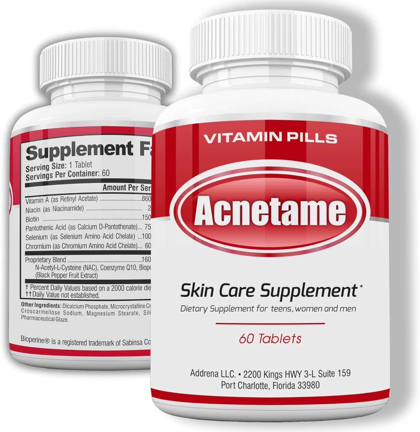 Acne Pills- Vitamin Supplements for Acne Treatment