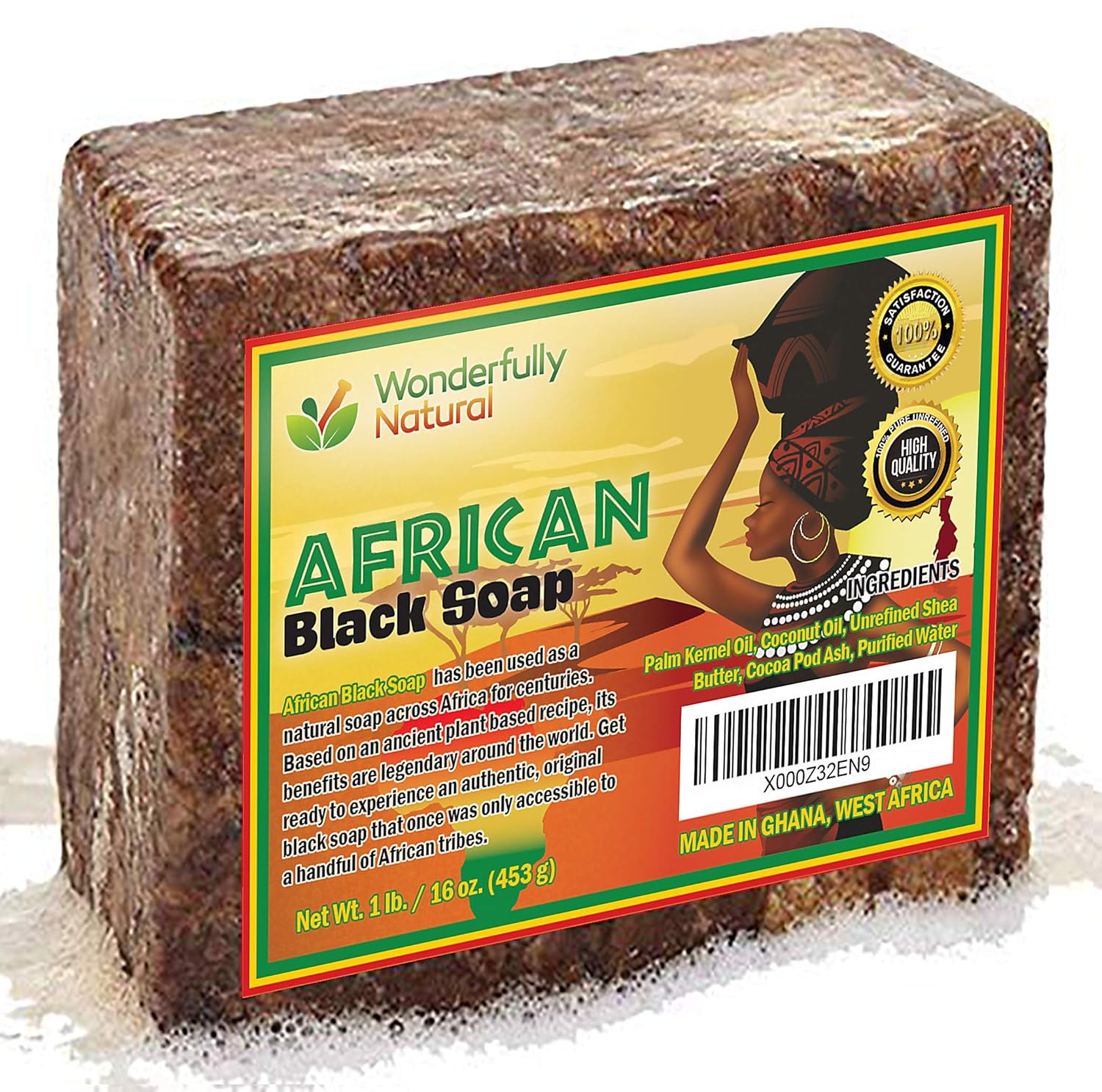 Organic African Black Soap